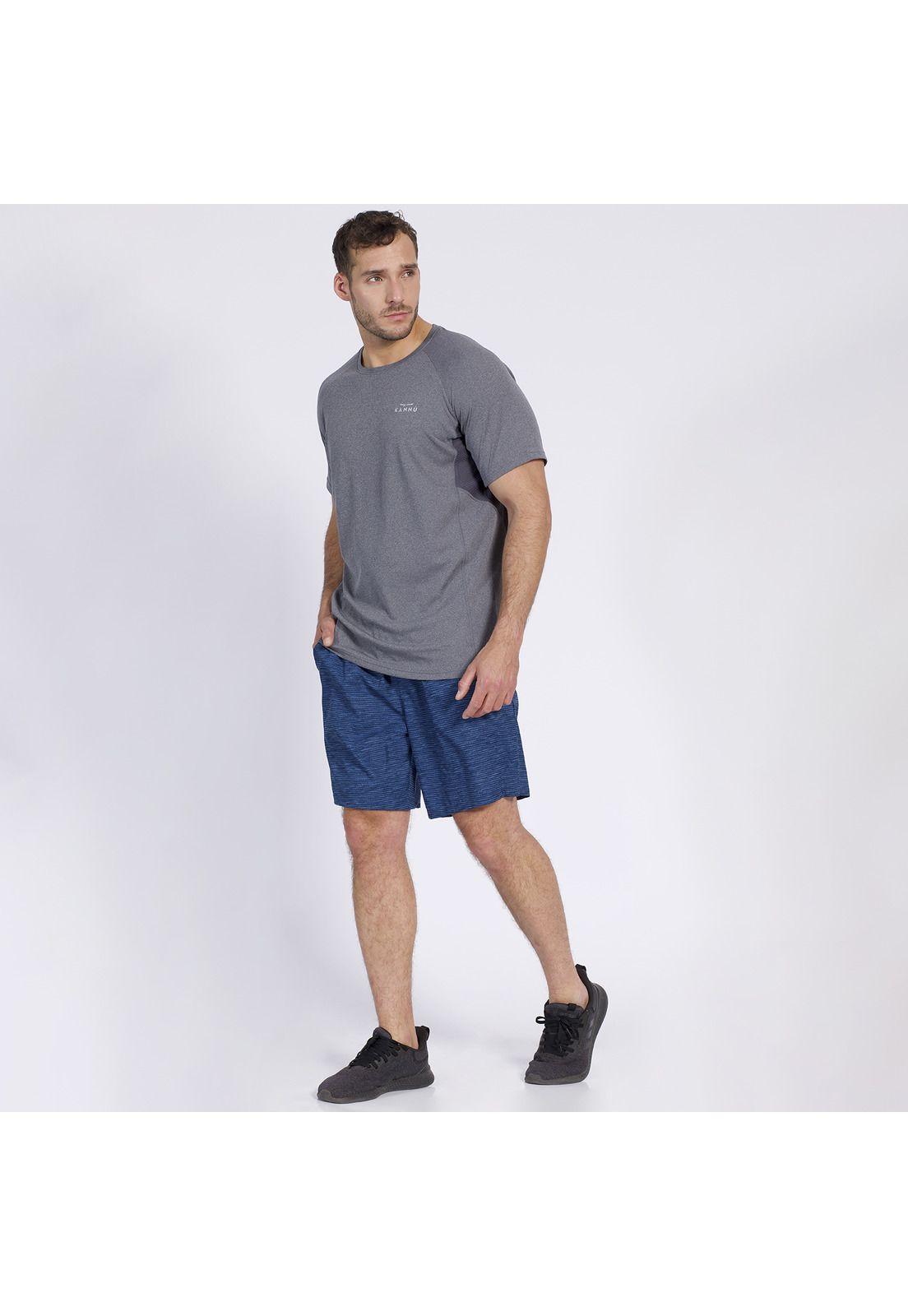 Polera Hombre Sport Gris-2