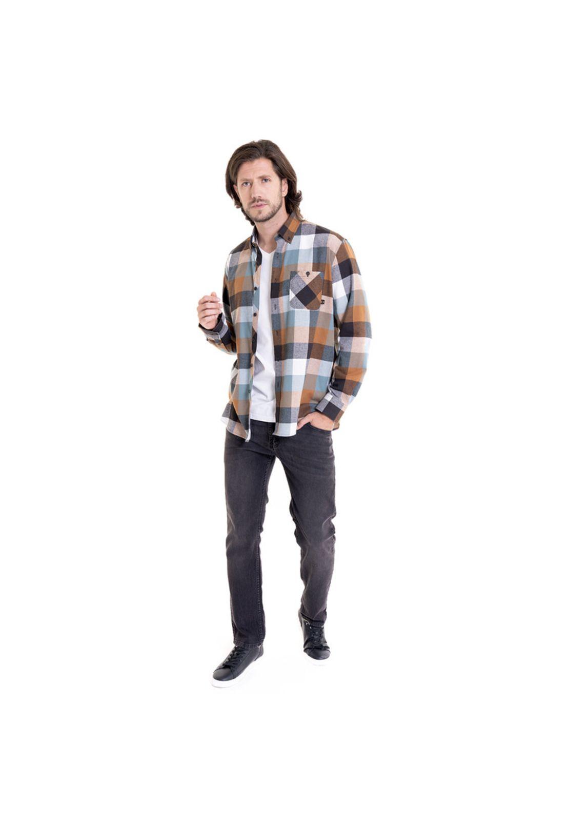 Camisa Villela Beige-2