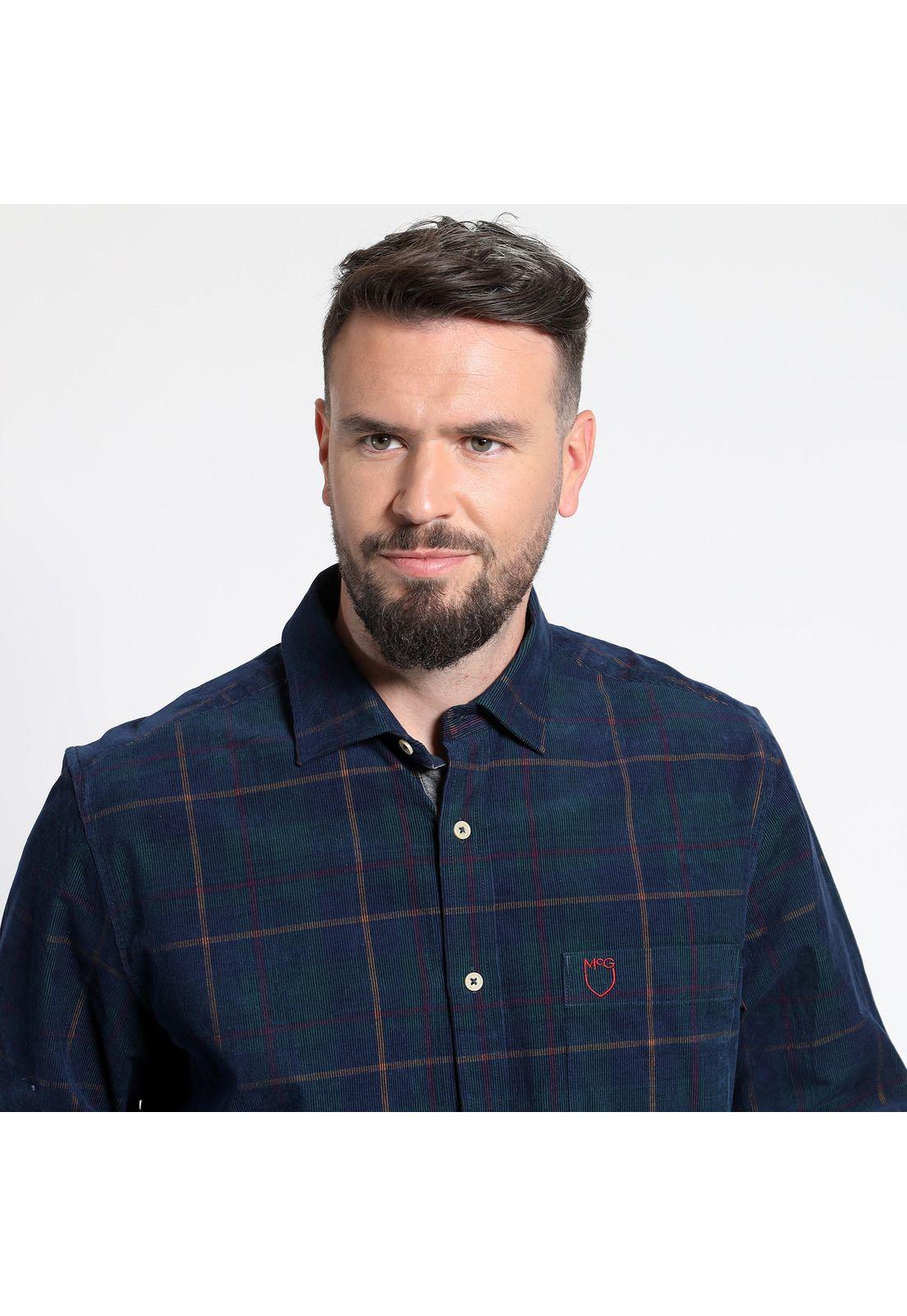 CAMISA MANGA LARGA MICRO COTELÉ YD COMFORT FIT-3