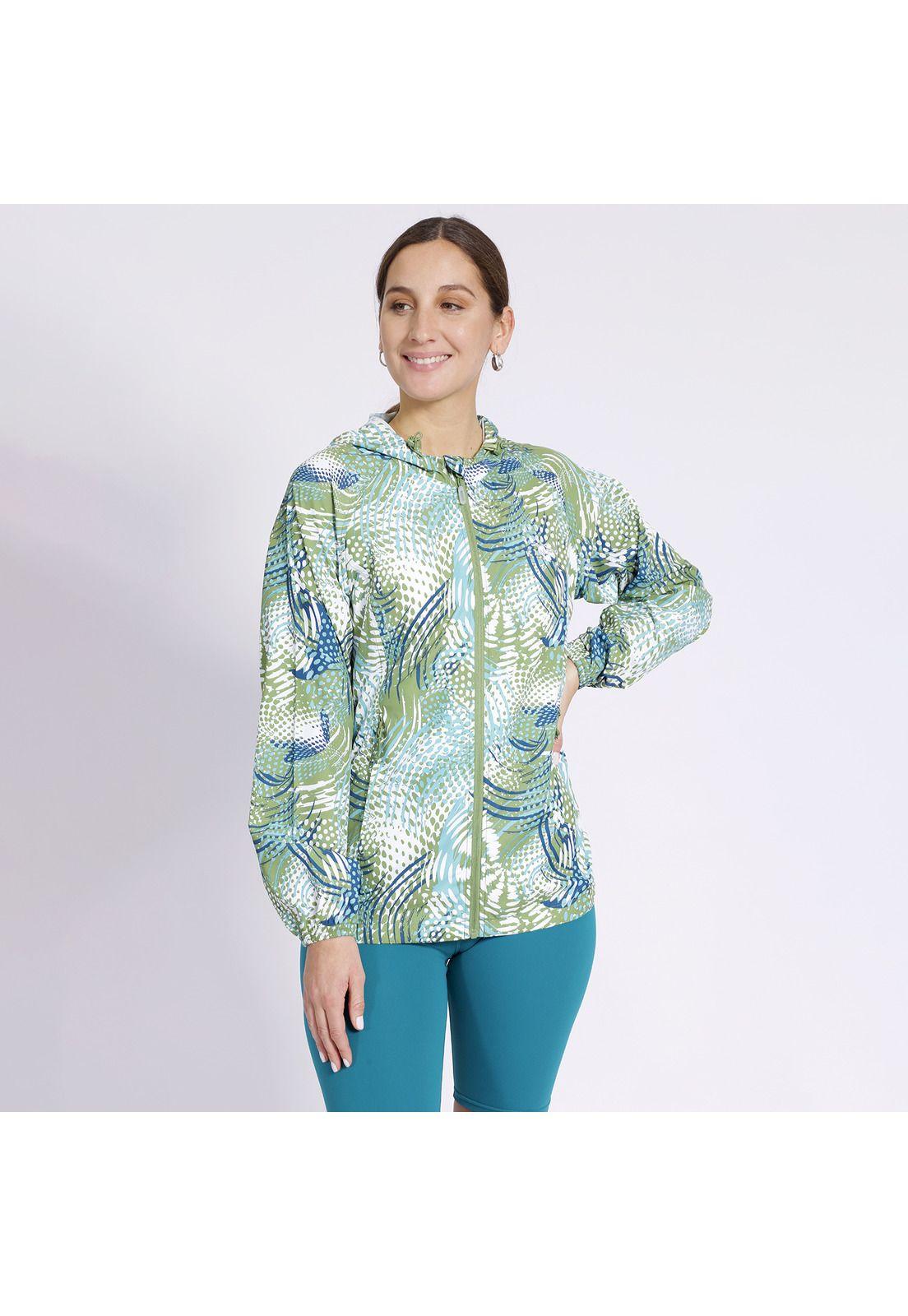 Cortaviento Banano Mujer Multicolor-0