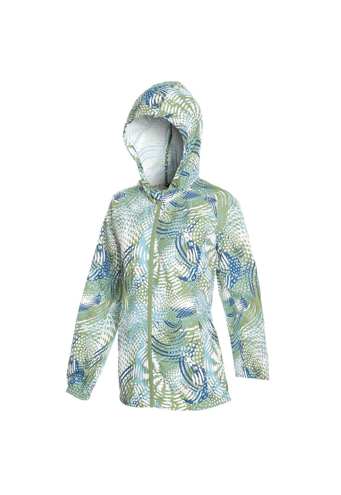 Cortaviento Banano Mujer Multicolor-4