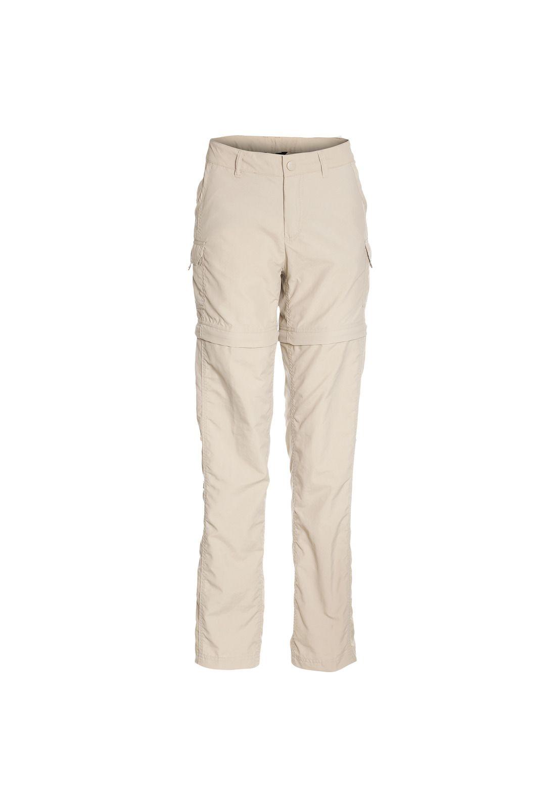 Pantalón Desmontable Mujer Beige-4