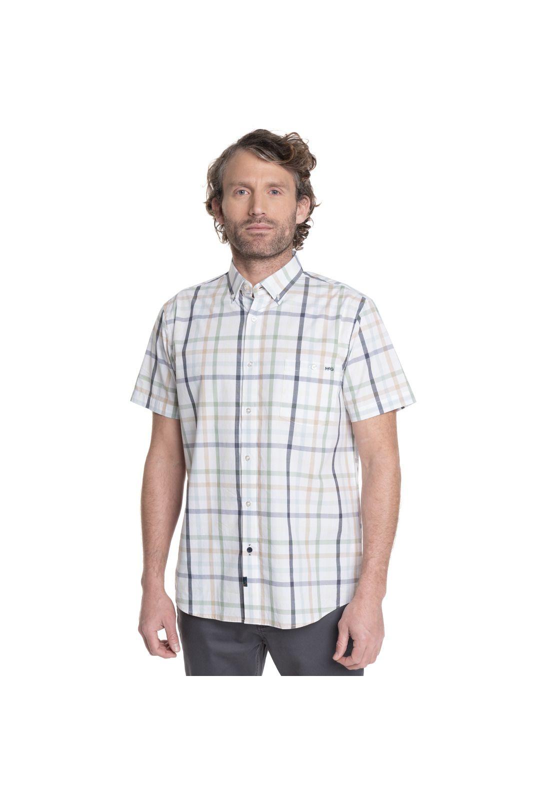 CAMISA HOMBRE MANGA CORTA ESCOCESA APOLLO.-0