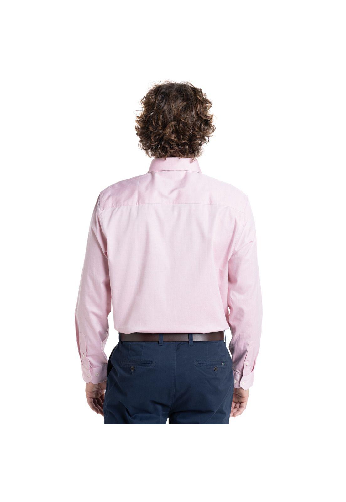 Camisa Hombre Oxford Manga Larga Crosby Algodón -9