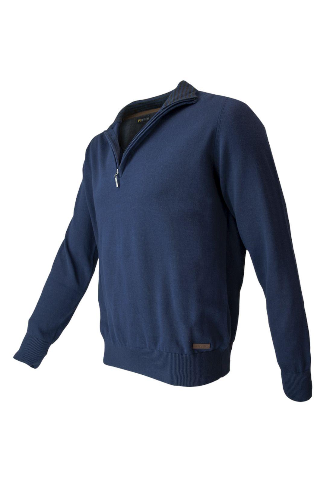 Sweater Half Zipper-1