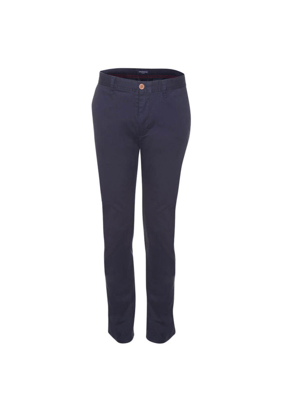 Pantalón Texturado Frente Plano Sport-0