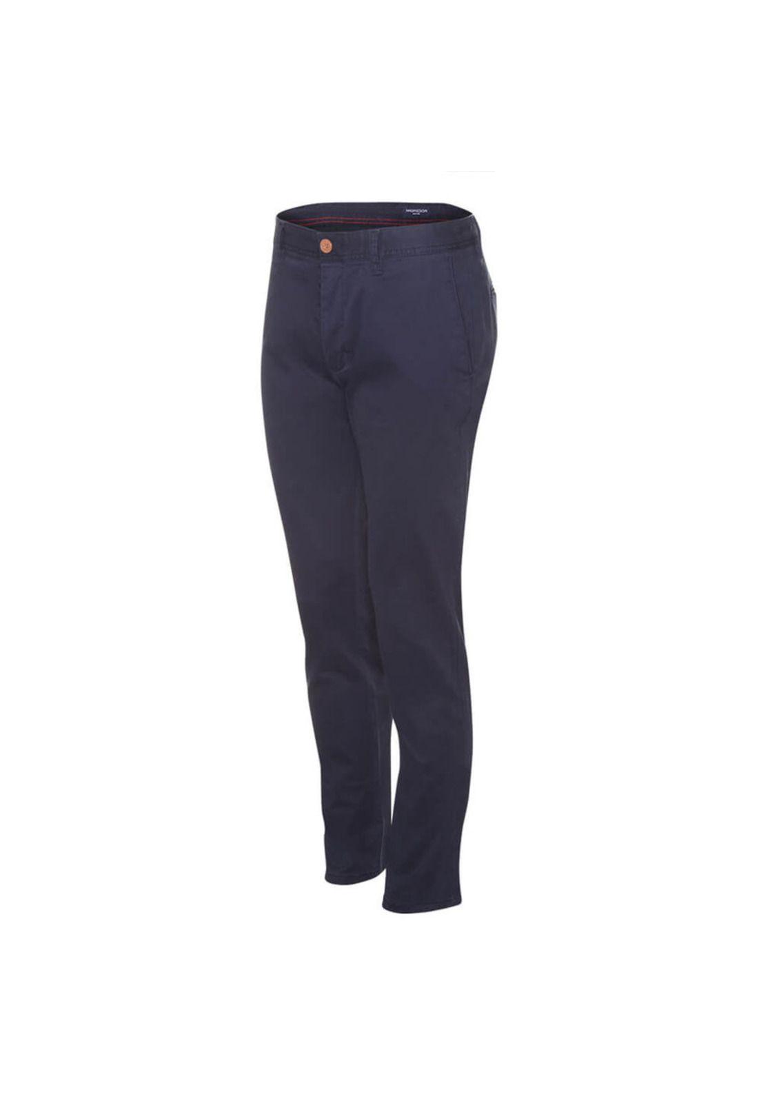 Pantalón Texturado Frente Plano Sport-1