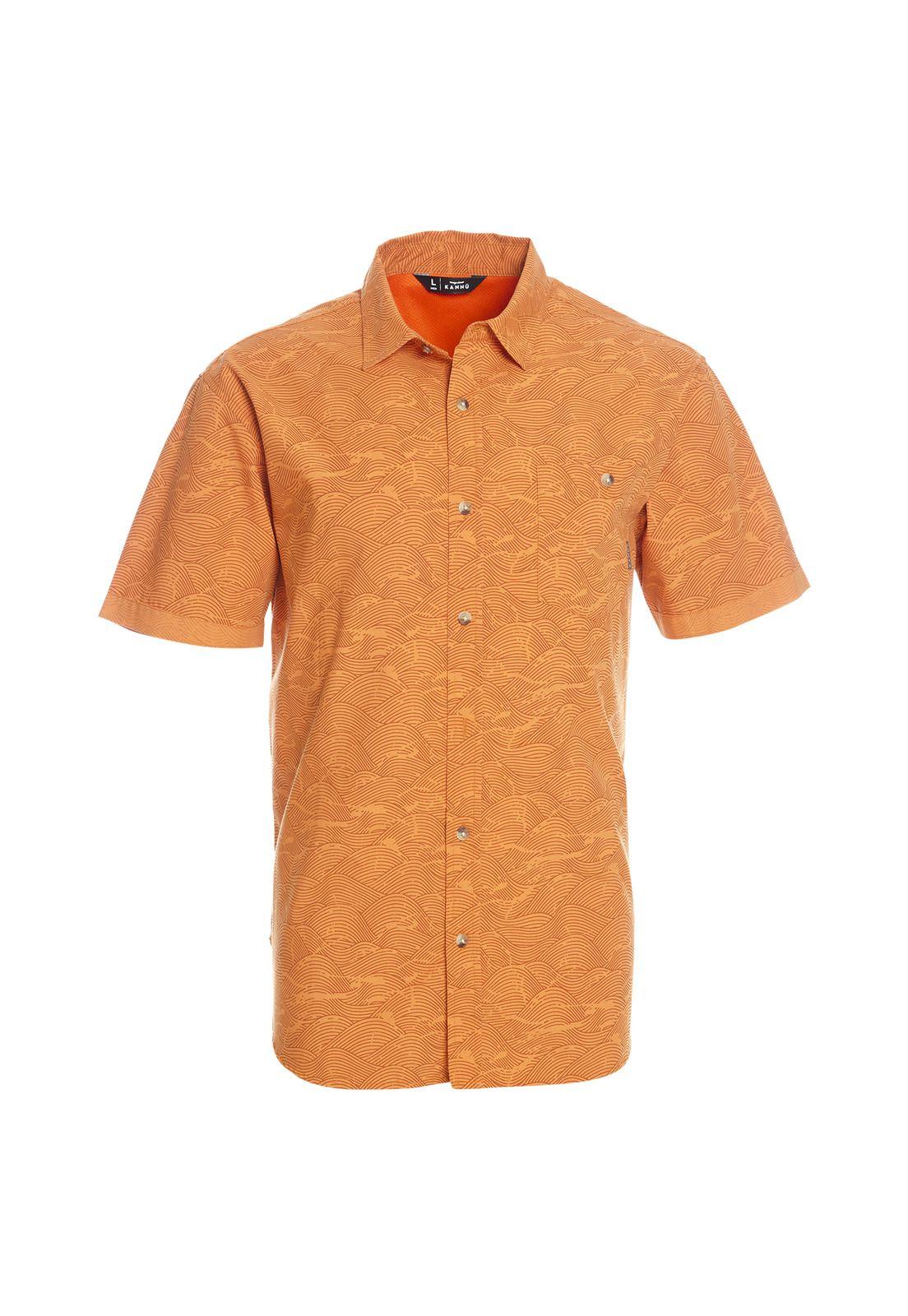 Camisa Landscape Outdoor Naranja-3