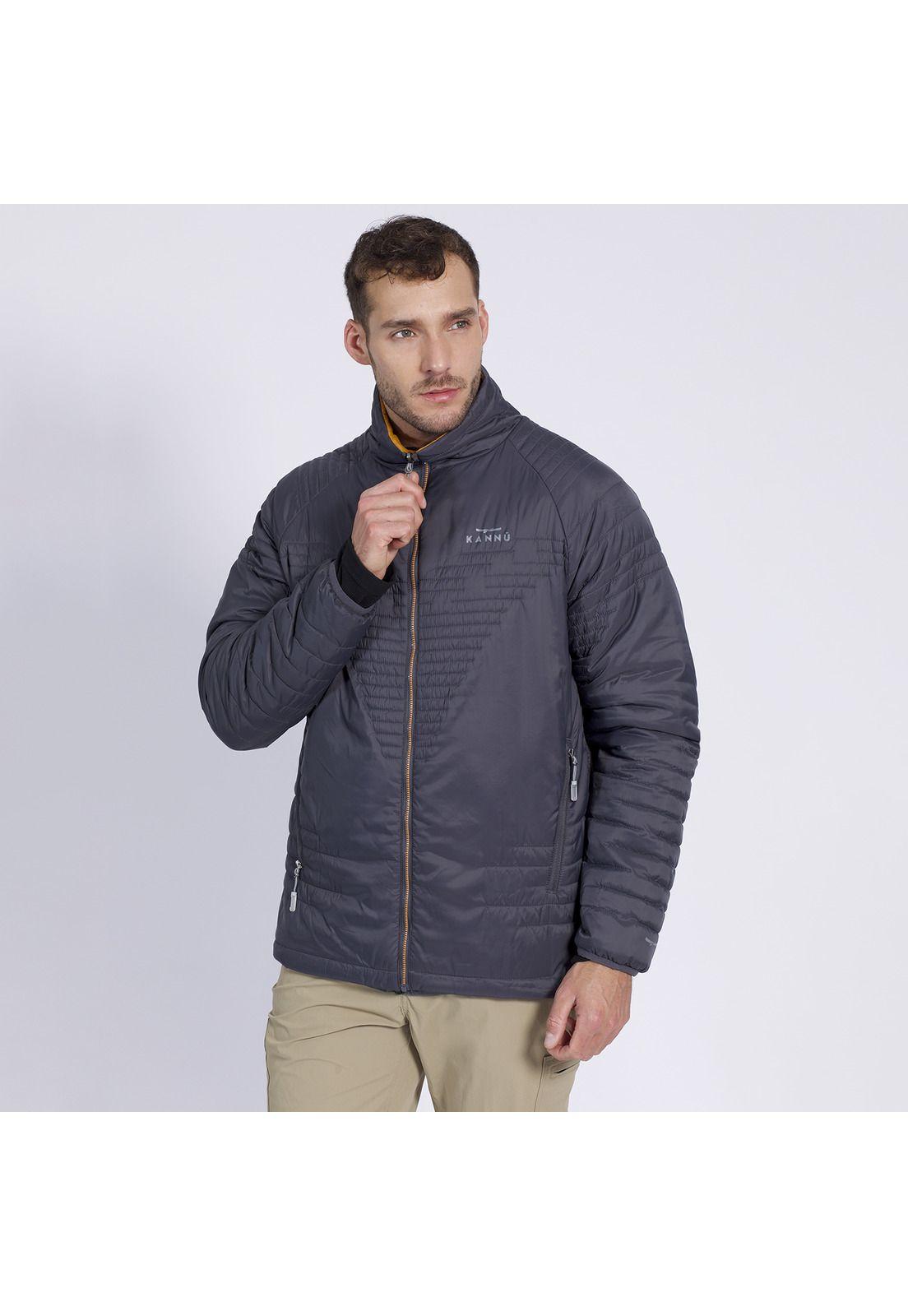 Parka Elqui Double Face Hombre Gris-0