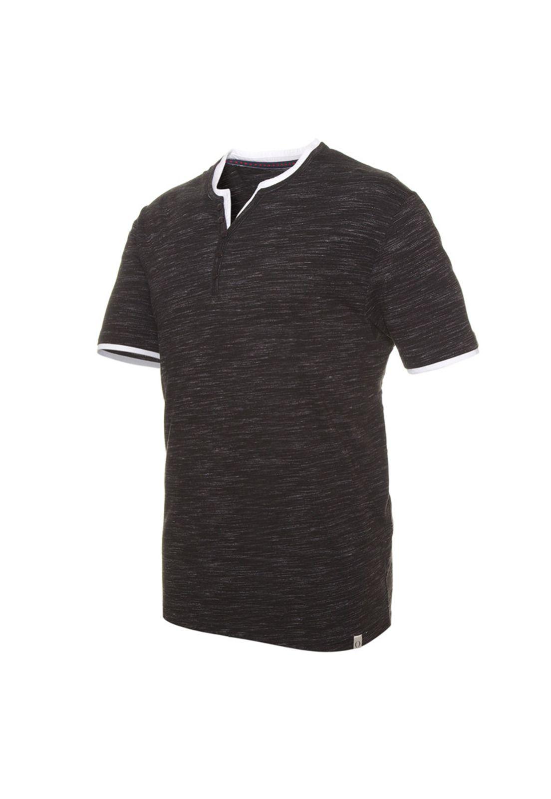 Polera Slub Con Botón-1