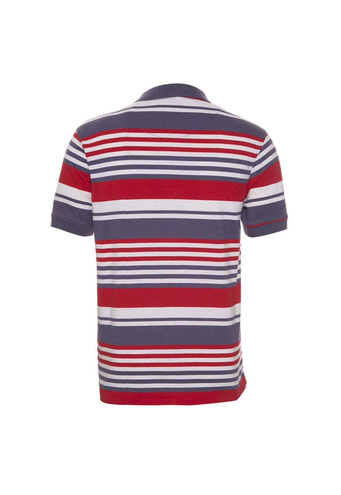 Polera Listada Cuello Camisero-2