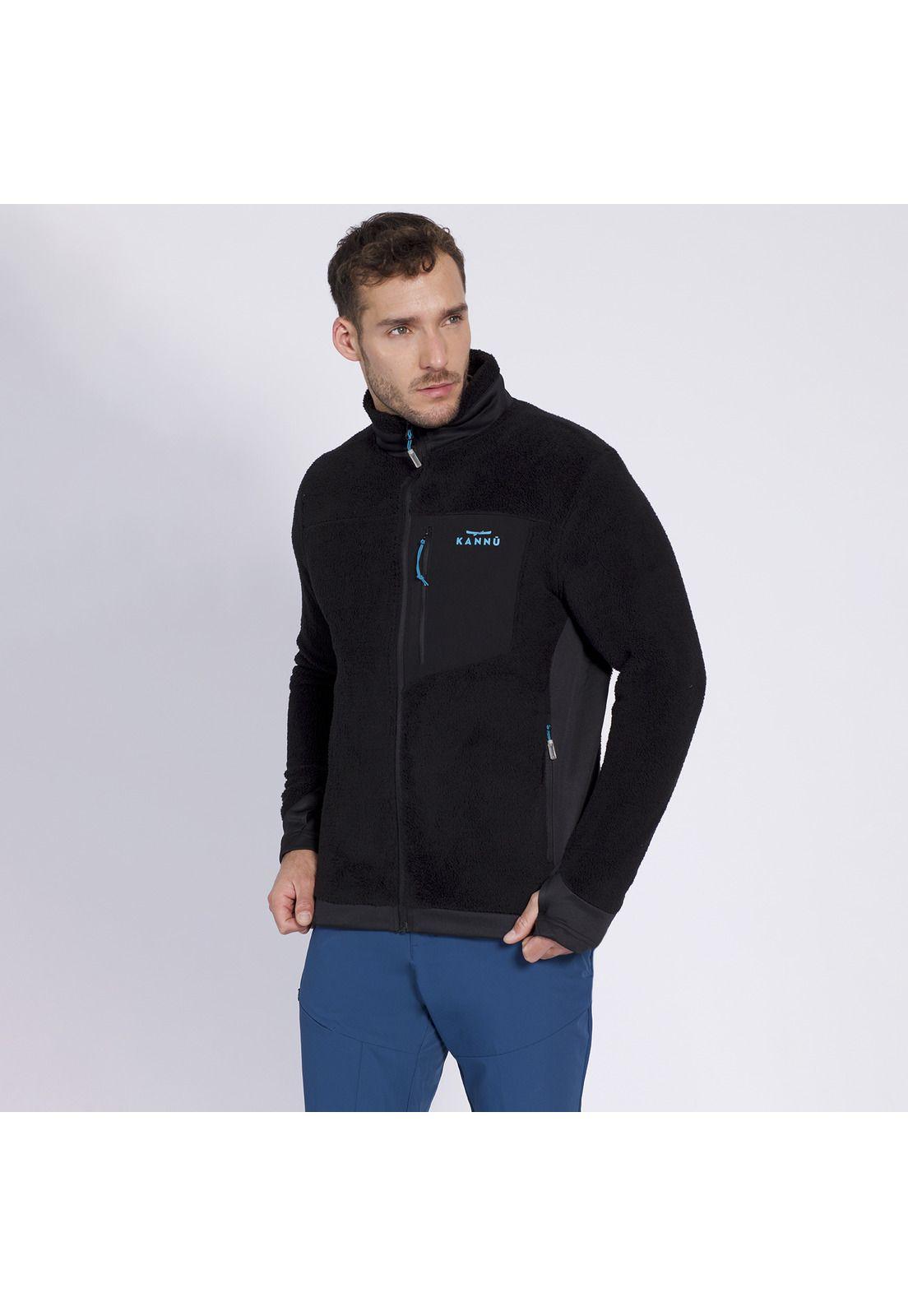 Peludo Mb Chenille Hombre Negro-0