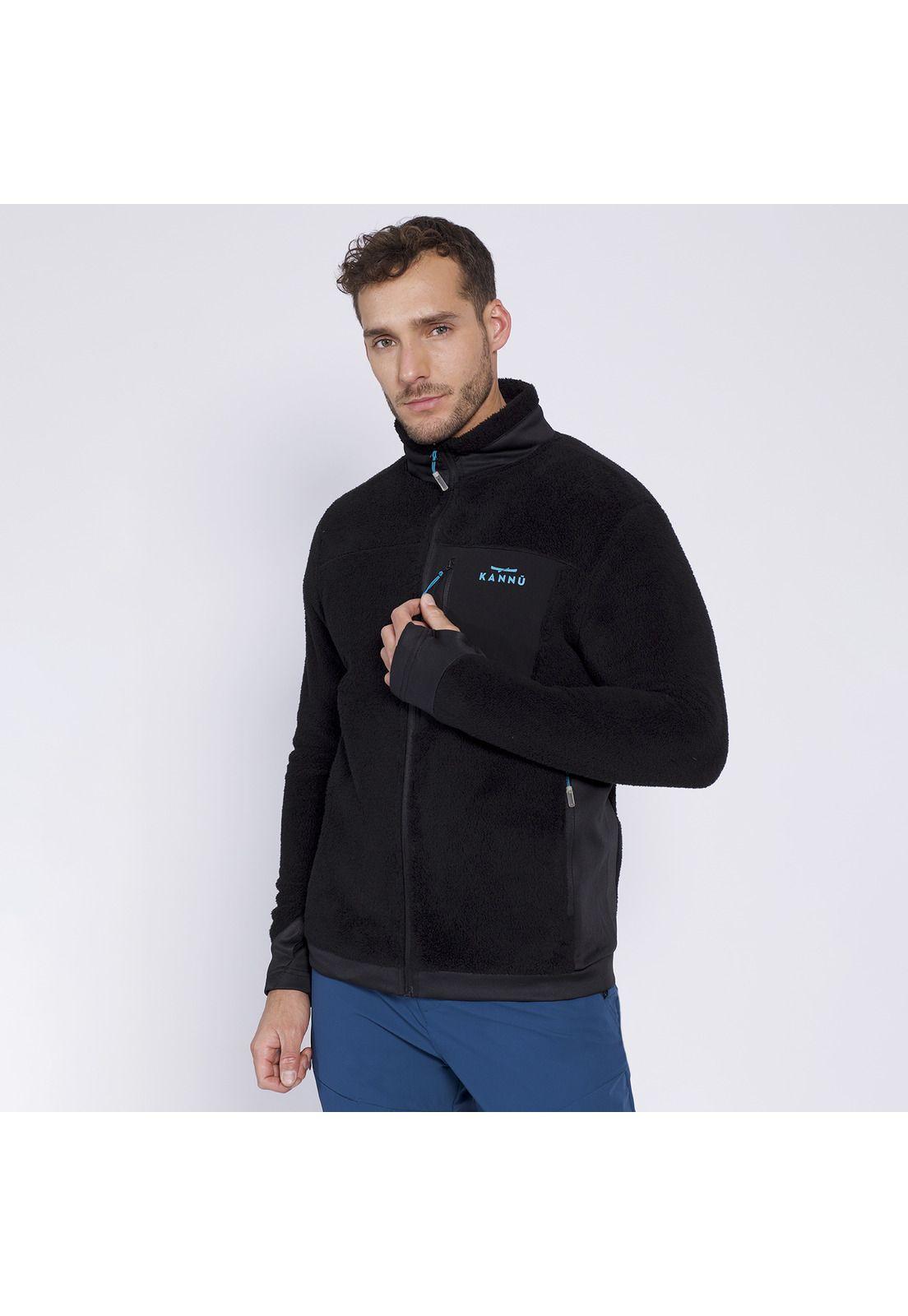 Peludo Mb Chenille Hombre Negro-1