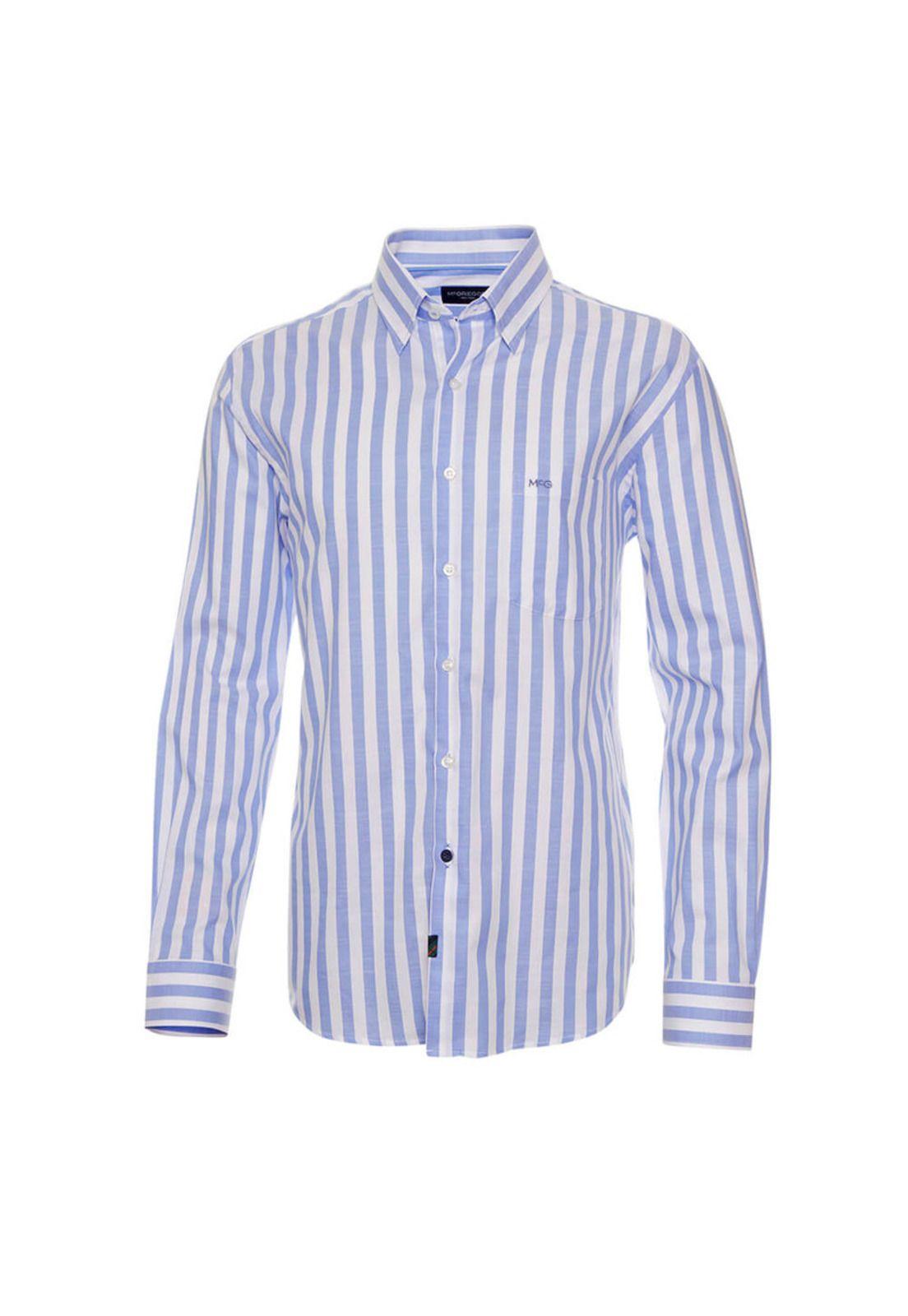 Camisa Casual Listada-0