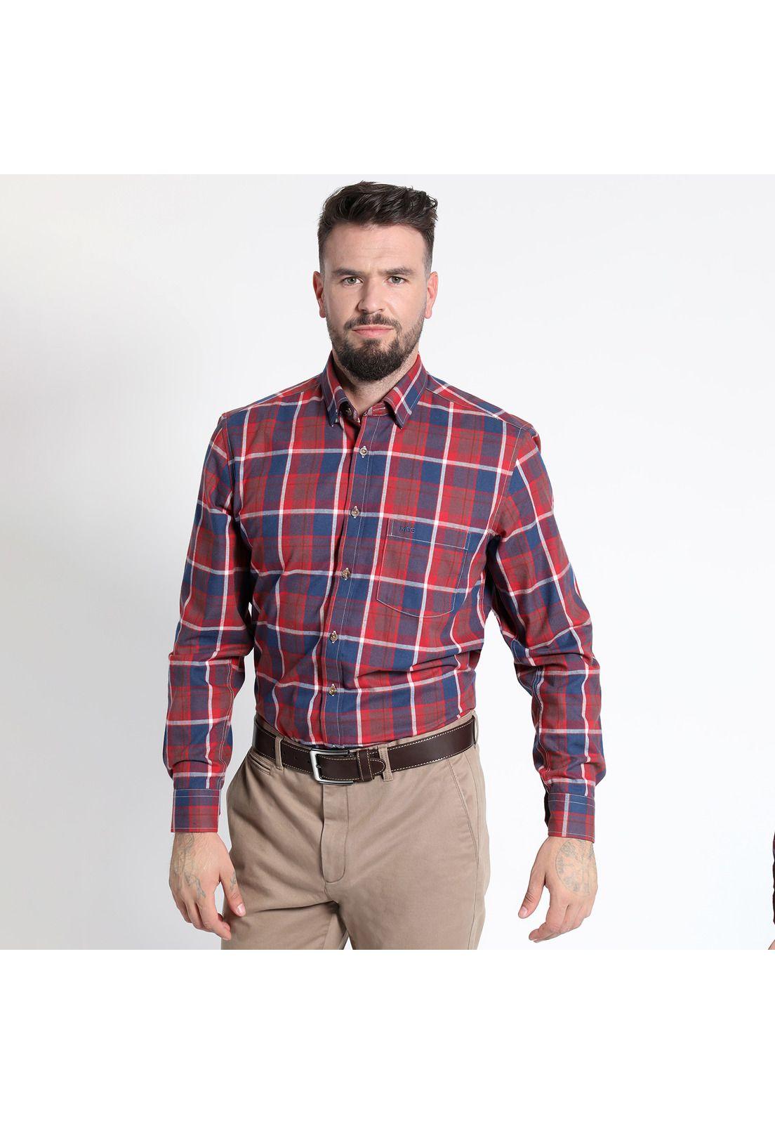 CAMISA MANGA LARGA VILLELA ESCOCESA YD REGULAR FIT-2