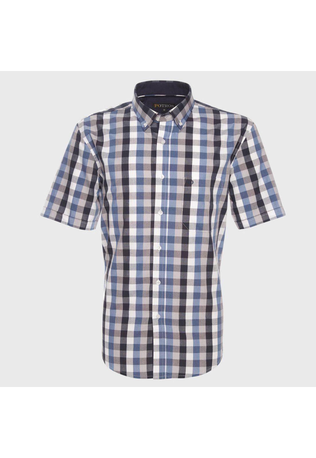 Camisa Fantasía Boton Mc-0