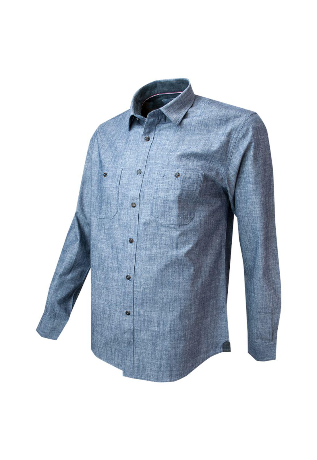 Camisa Doble Bolsillo Slim Fit-1