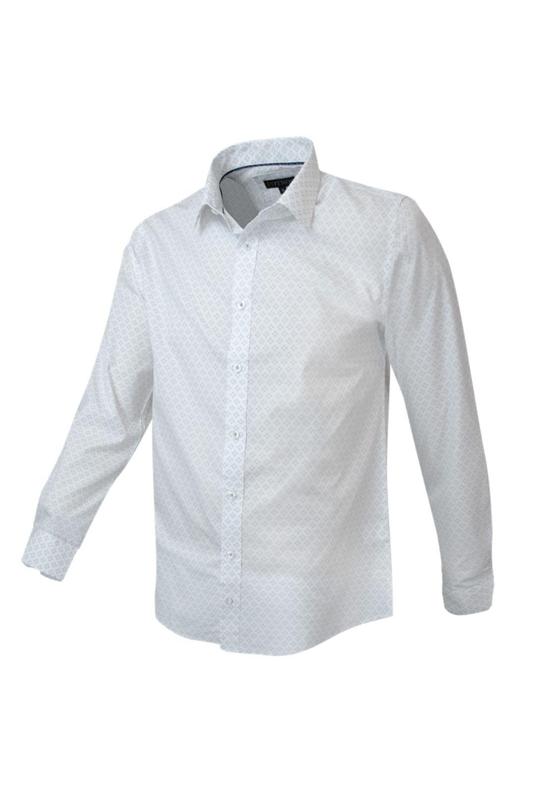 Camisa Fantasía Jacquard Slim Fit-1
