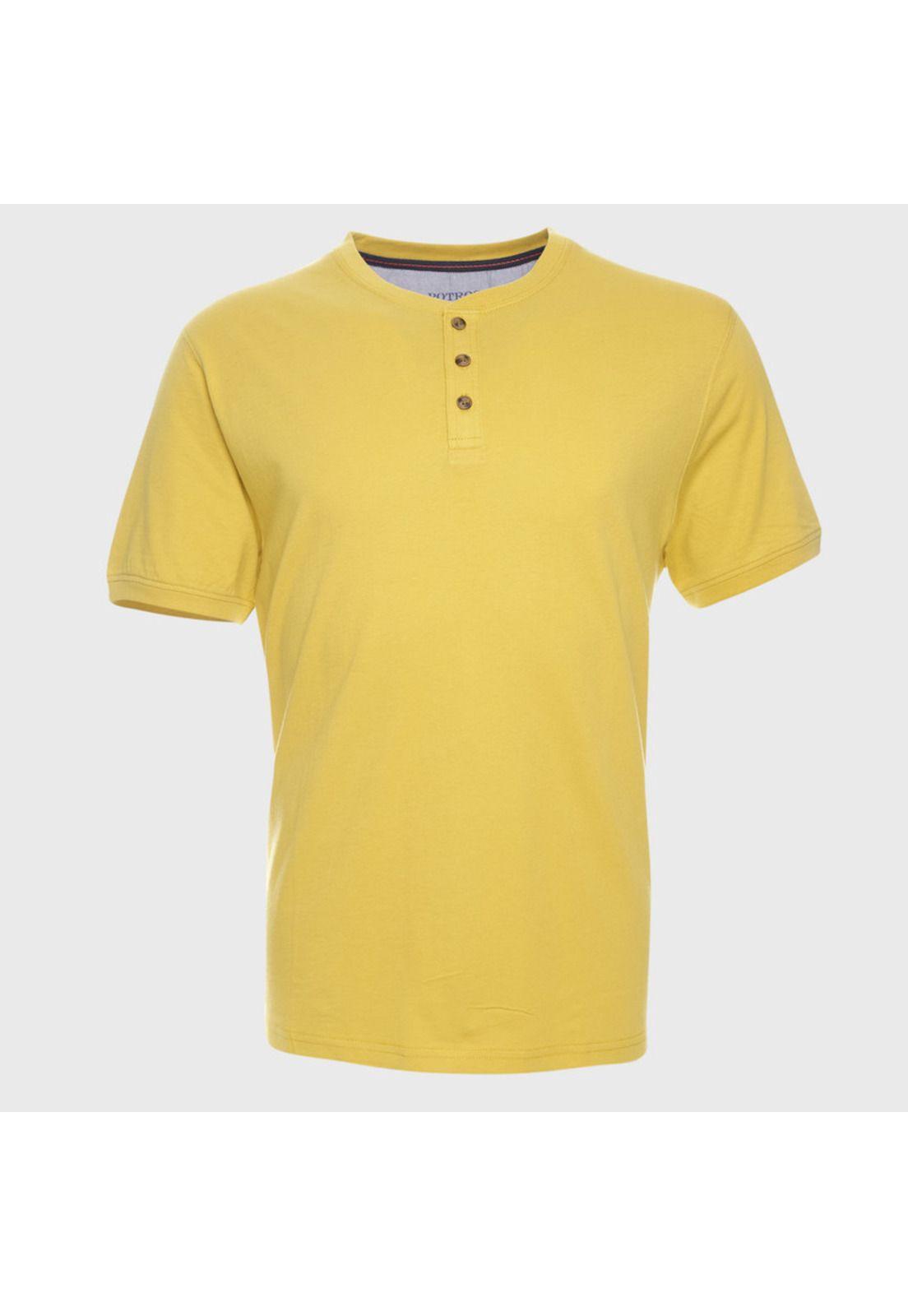 Polera Jersey Botones En Cuello-0