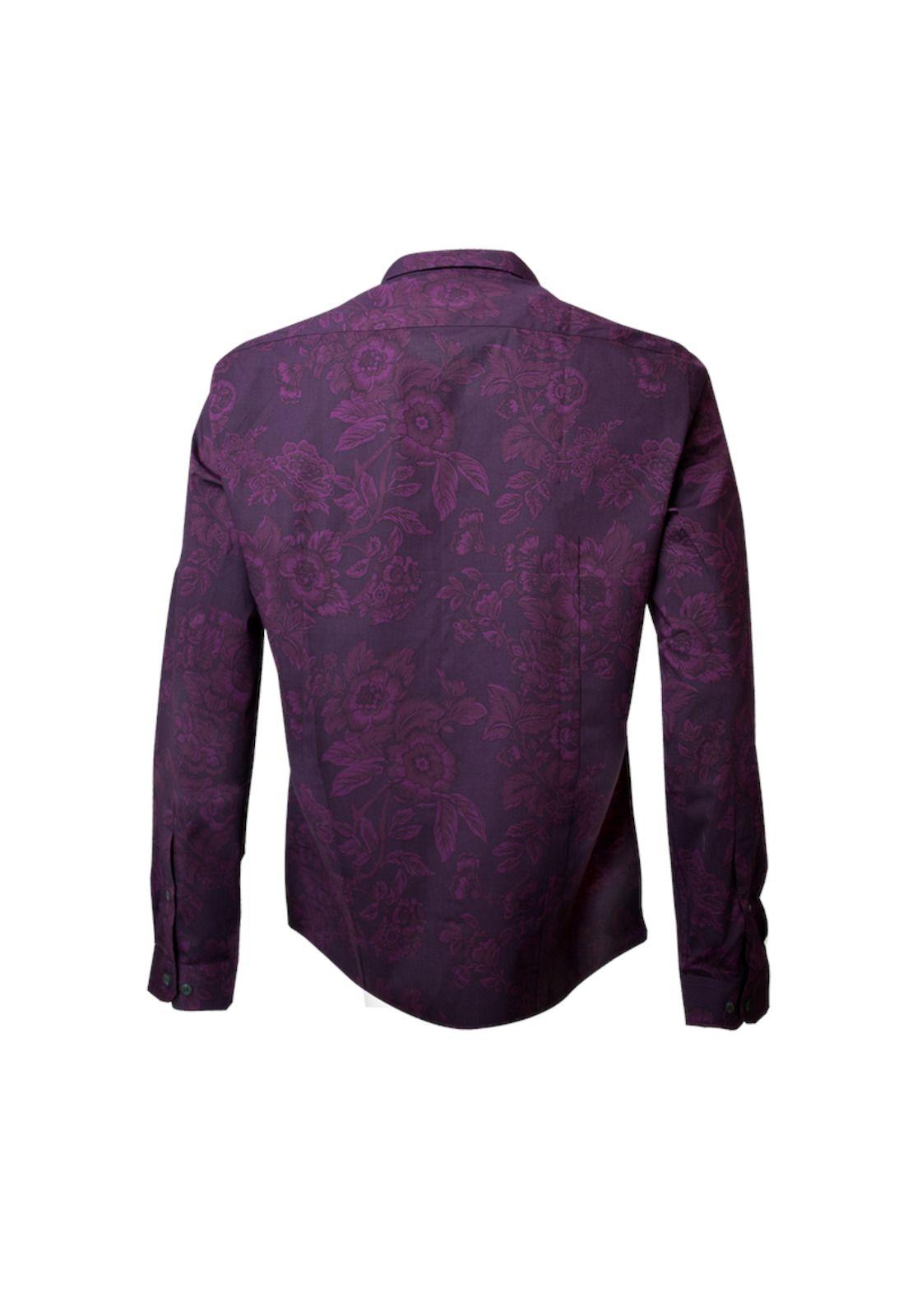 Camisa Estampada Spandex Ultra Slim-2