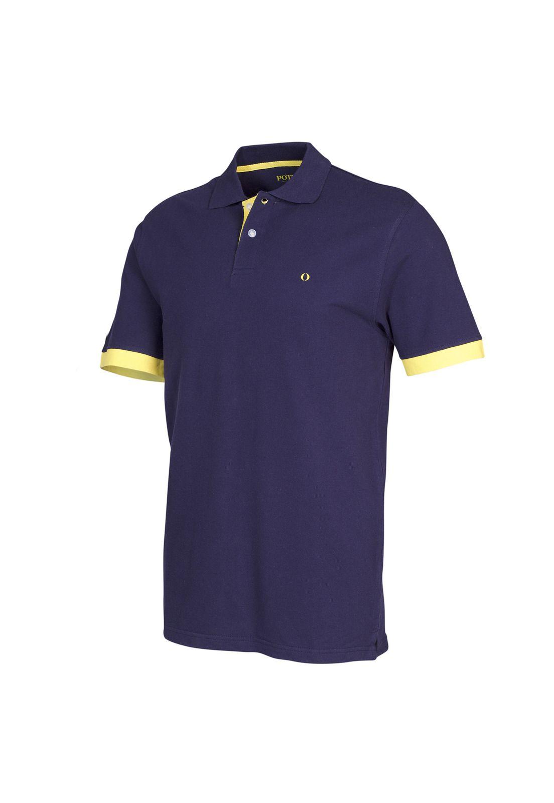 POLERA PIQUÉ PUÑOS EN CONTRASTE-3