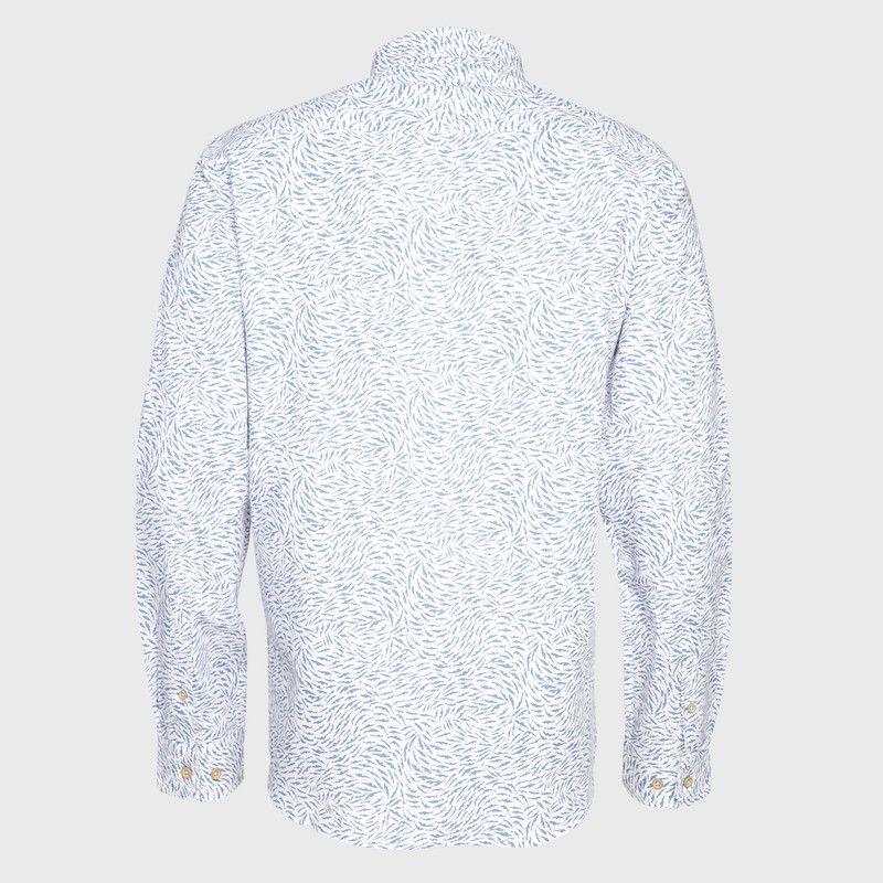 Camisa Lino Estampada ML-2
