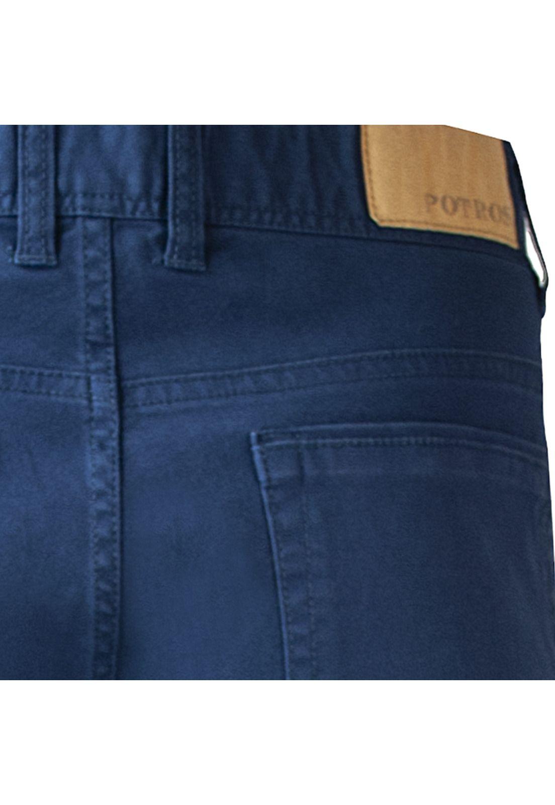 Pantalón Gabardina Spandex 5 Bolsillos Slim Fit-4