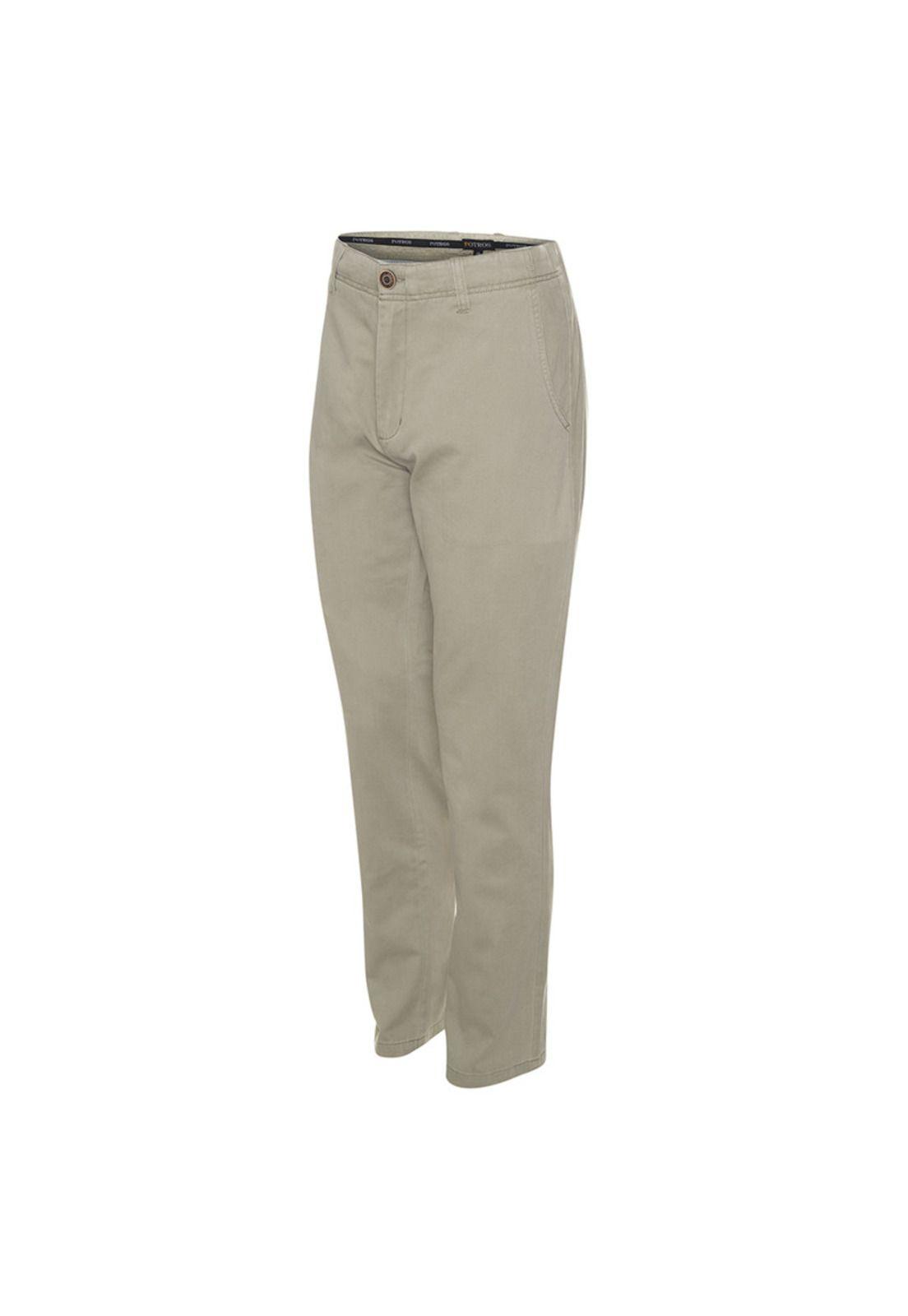 Pantalón Gabardina Frente Plano-1