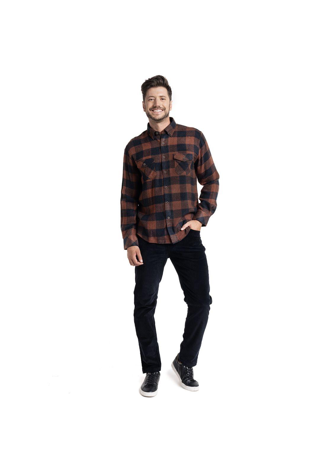 Pantalón Cotelé Castilla Hombre Algodón Slim-3