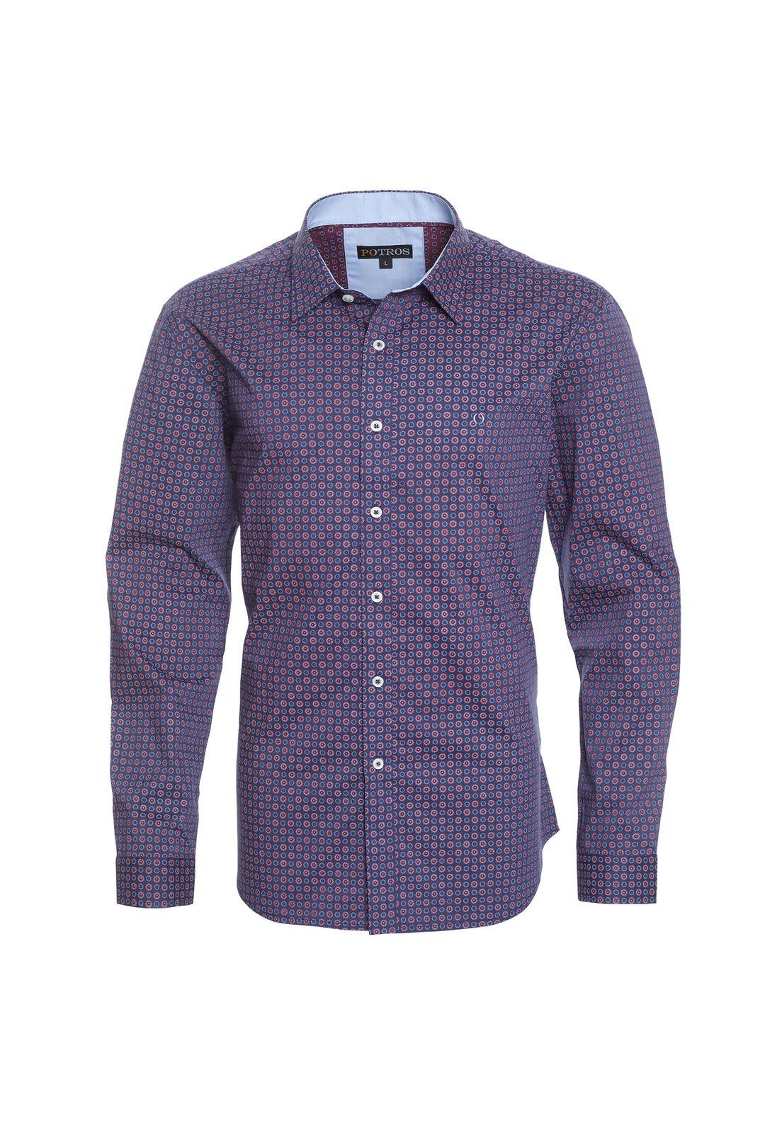 CAMISA TREVIRA ESTAMPADA SPANDEX-3