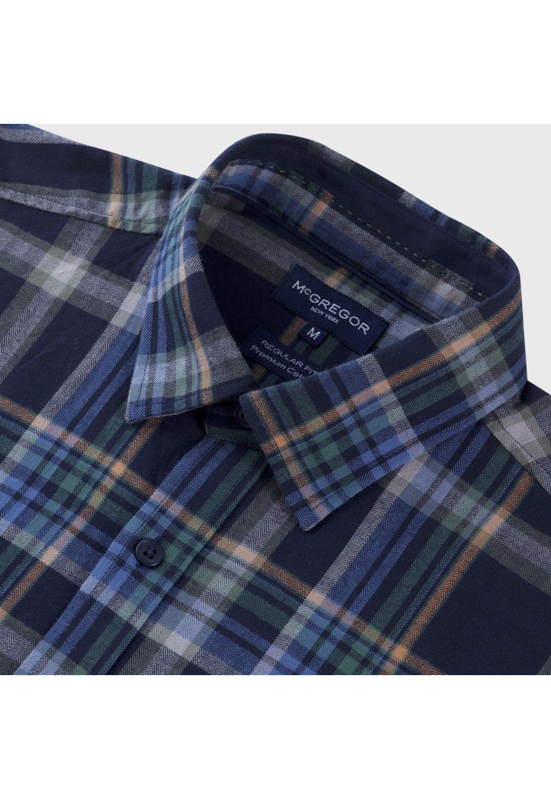 Camisa Villela Escocesa Regular Fit-3