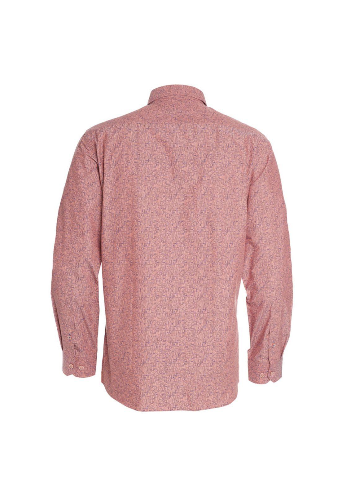 Camisa Oxford Estampada Comfort Fit-2