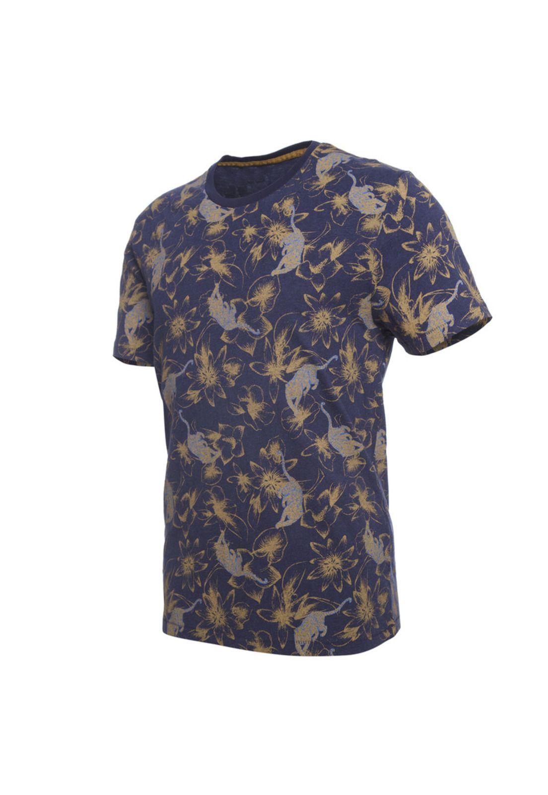 Polera Cuello Redondo Estampada-1