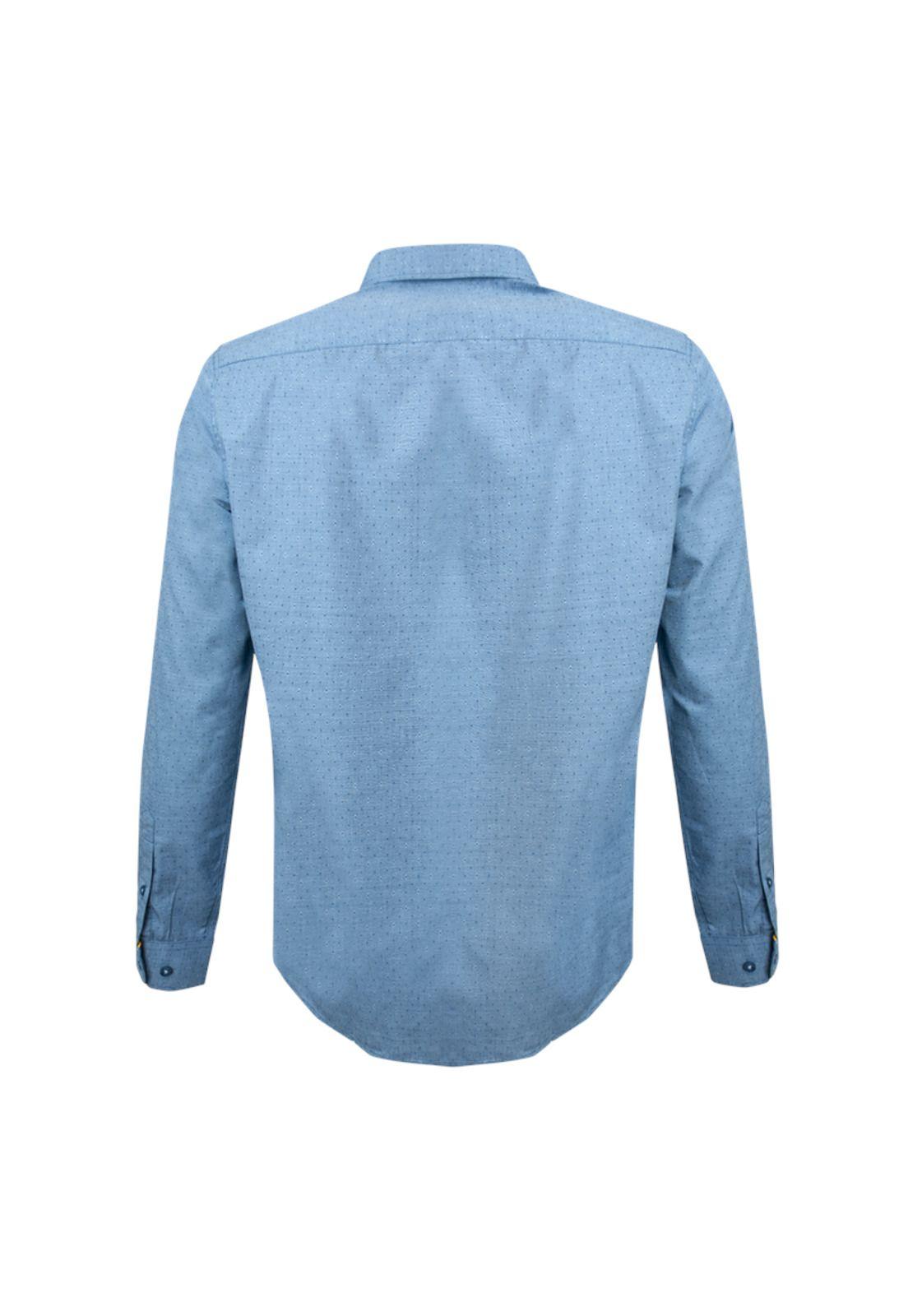 Camisa Fantasía Jacquard Slim Fit-2
