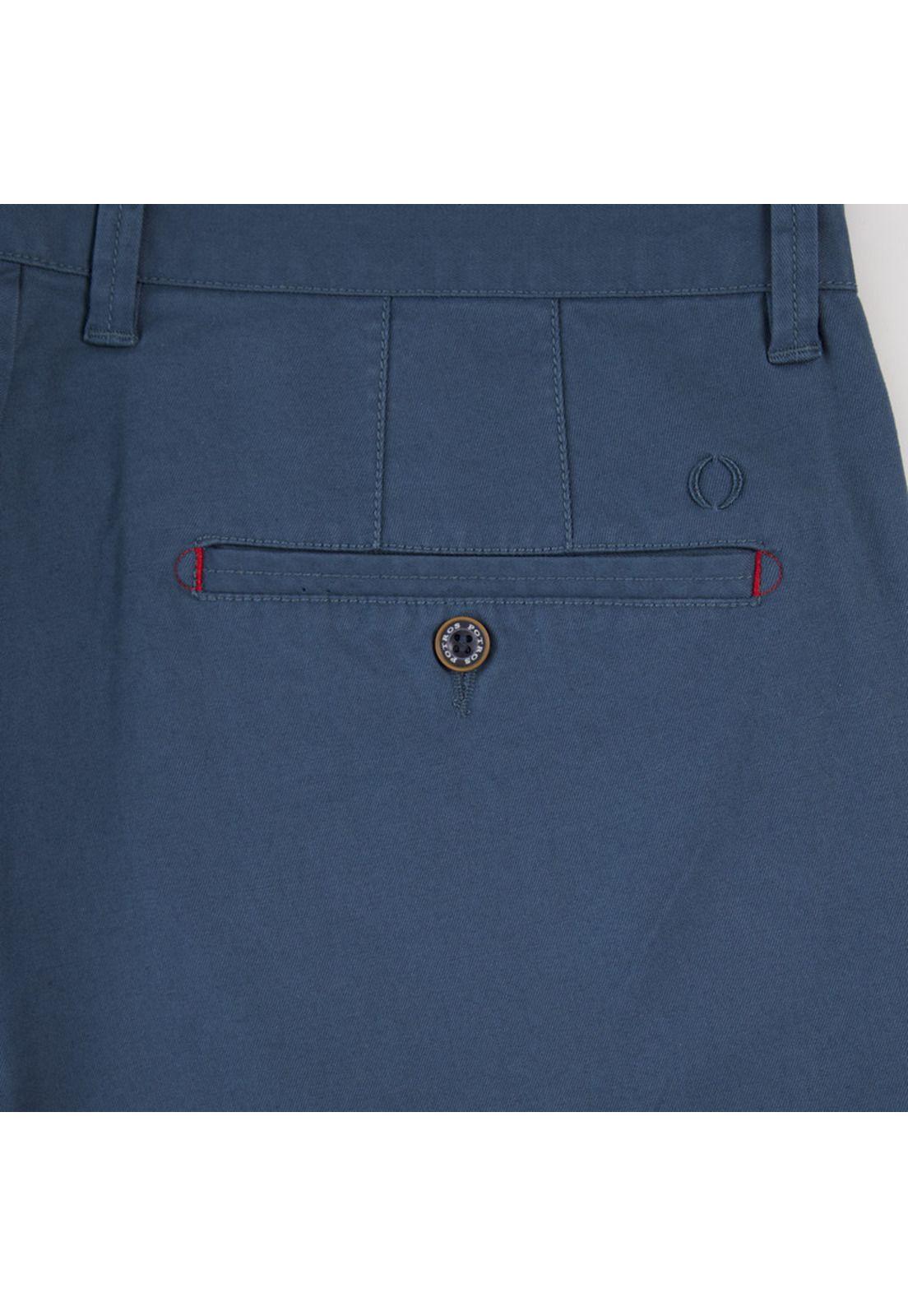 Pantalón Gabardina Spandex Frente Plano Slim Fit-3