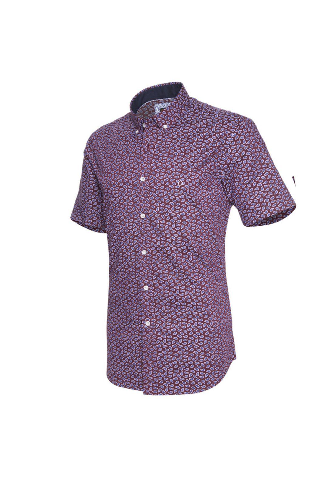 Camisa Estampada Algodón Mc-1