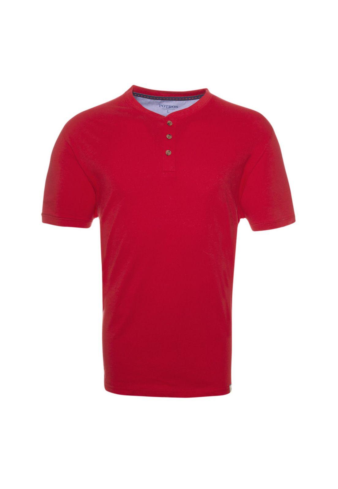 Polera Jersey Botónes En Cuello-0