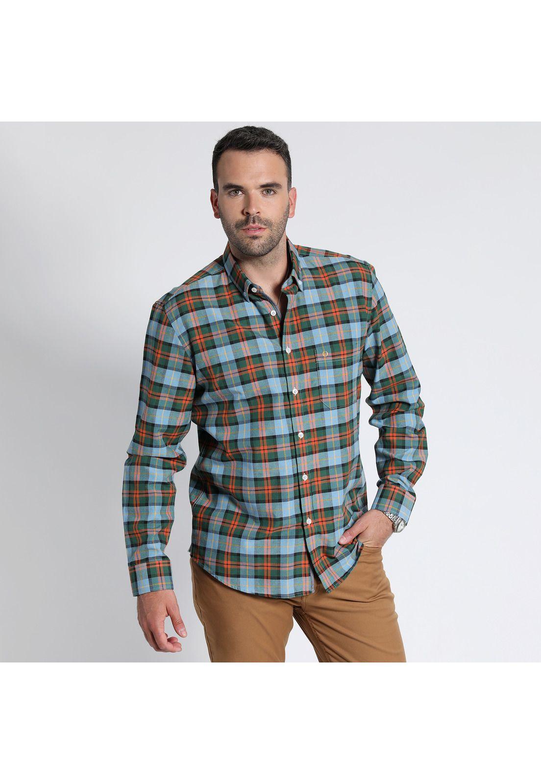 CAMISA OXFORD FANTASIA-0