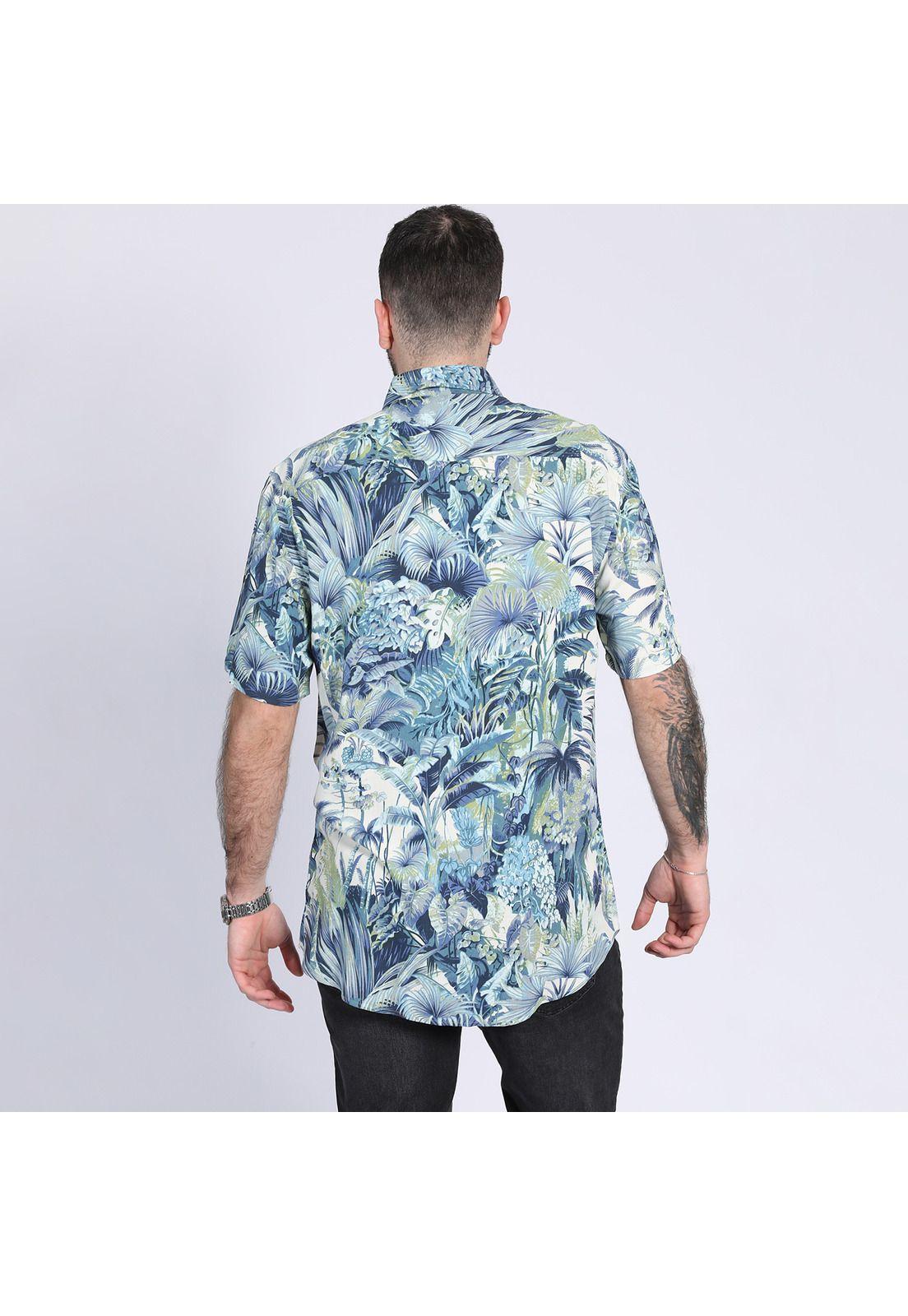 Camisa Guayabera Habana Celeste-1