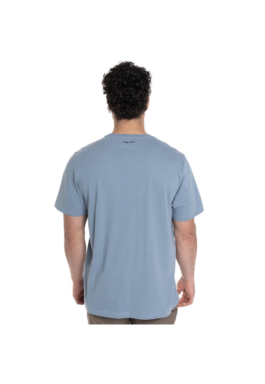 POLERA HOMBRE MANGA CORTA LOGO ALGODÓN ORGÁNICO-1