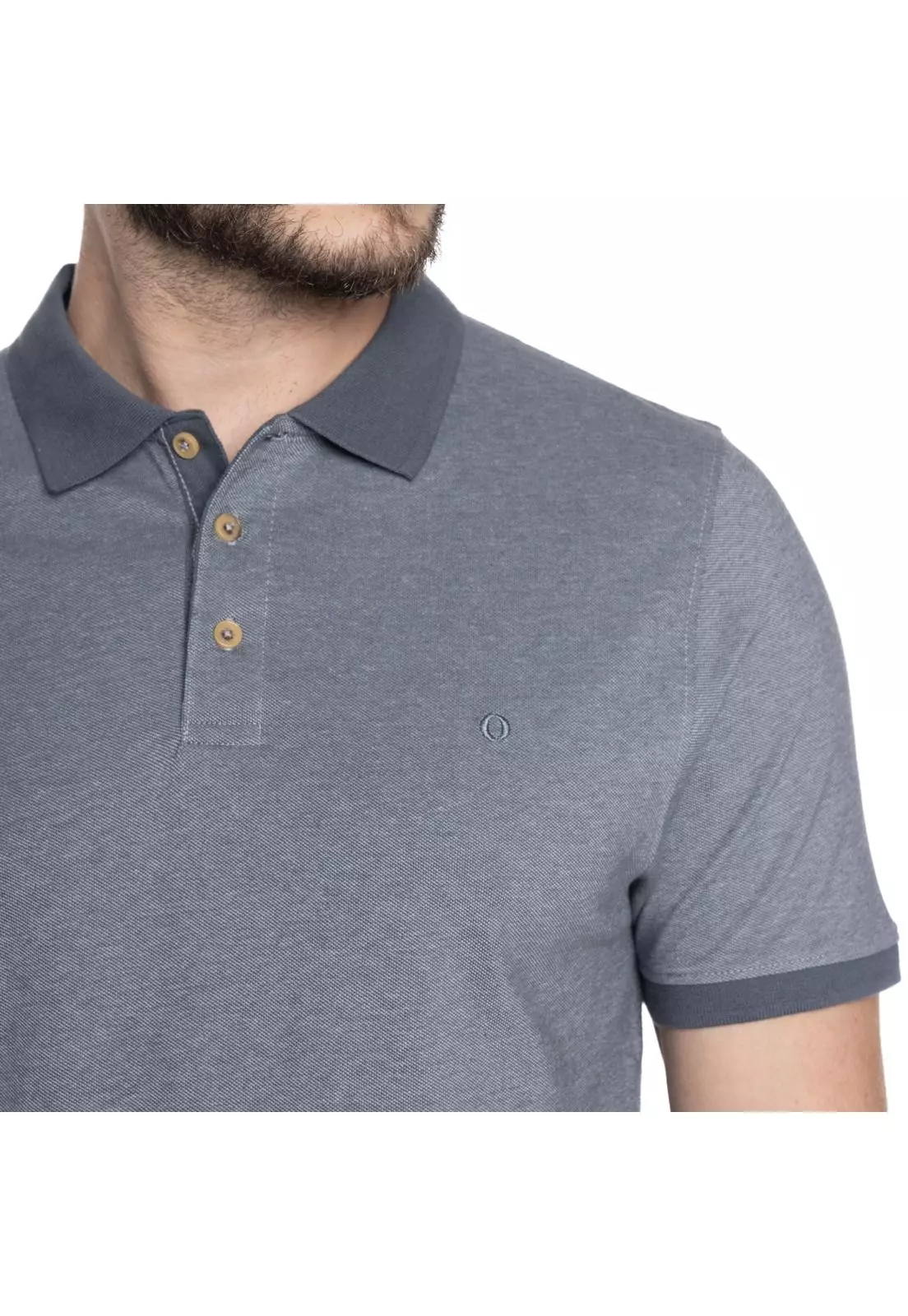 POLERA HOMBRE MANGA CORTA PIQUE GÉNOVA-2