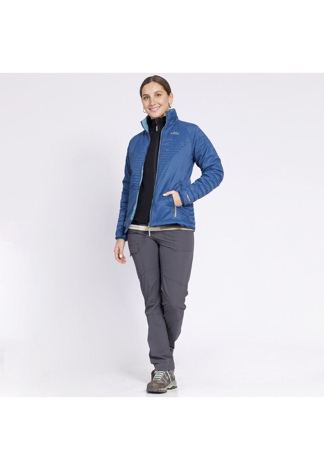 Parka Baker Double Face Mujer Azul marino-3