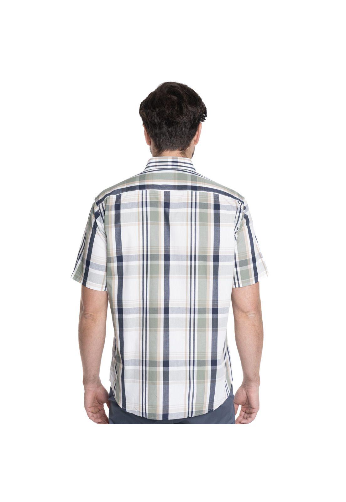 CAMISA HOMBRE MANGA CORTA TREVIRA ESCOCESA EDIMBURGO-1