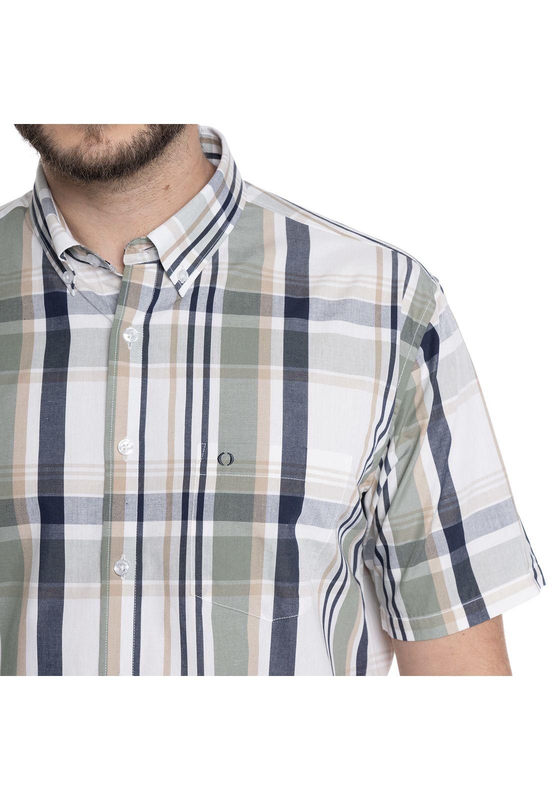 CAMISA HOMBRE MANGA CORTA TREVIRA ESCOCESA EDIMBURGO-2