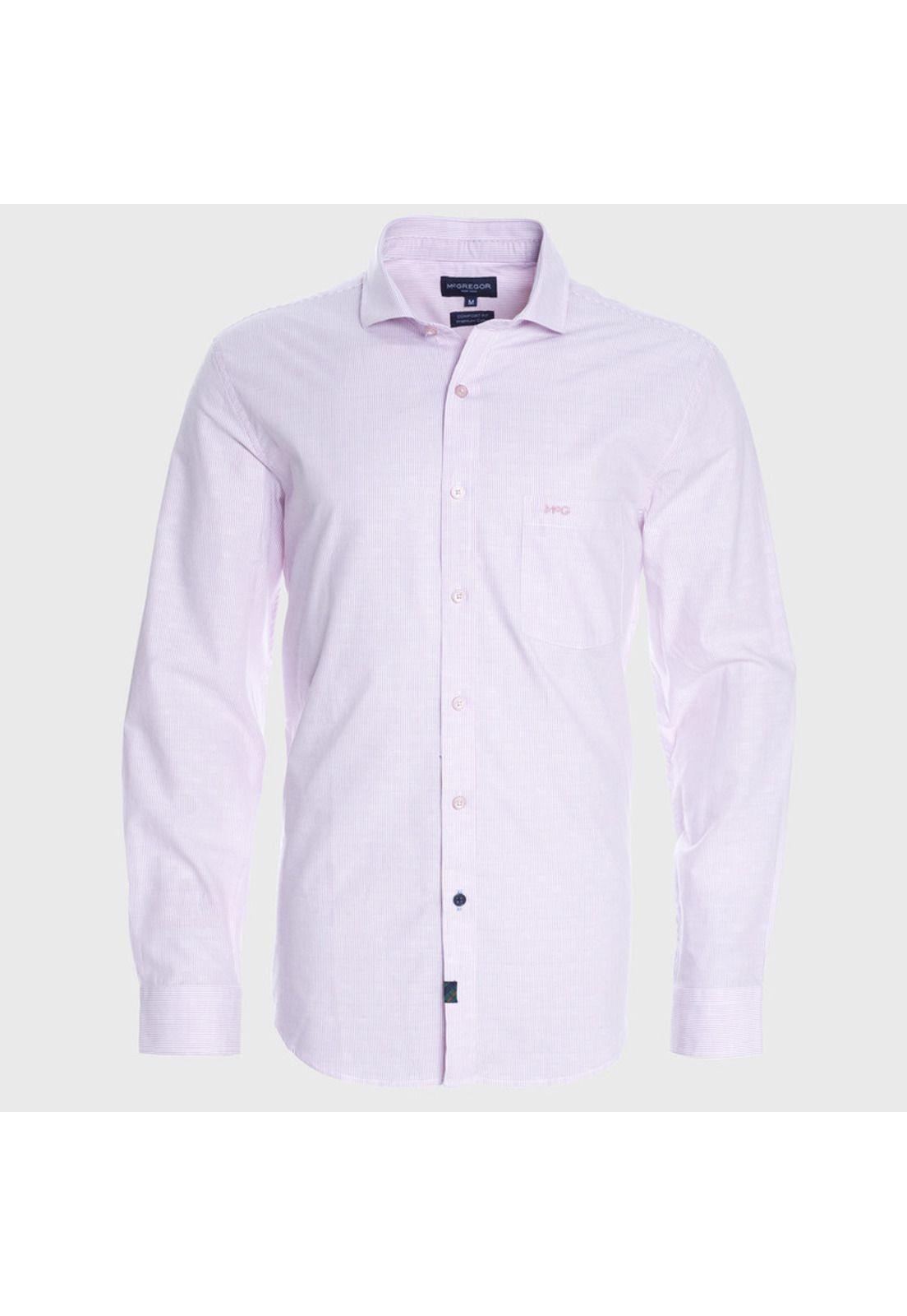 Camisa Jacquard Comfort Fit-0