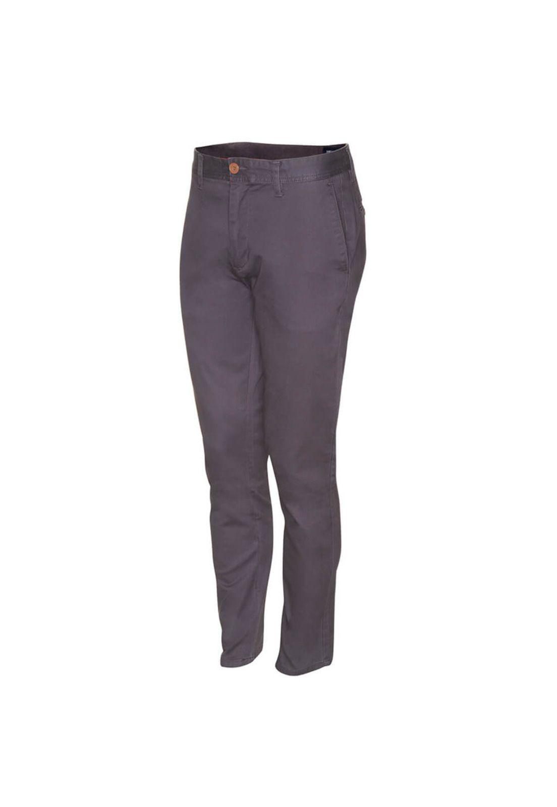 Pantalón Texturado Frente Plano Sport-1