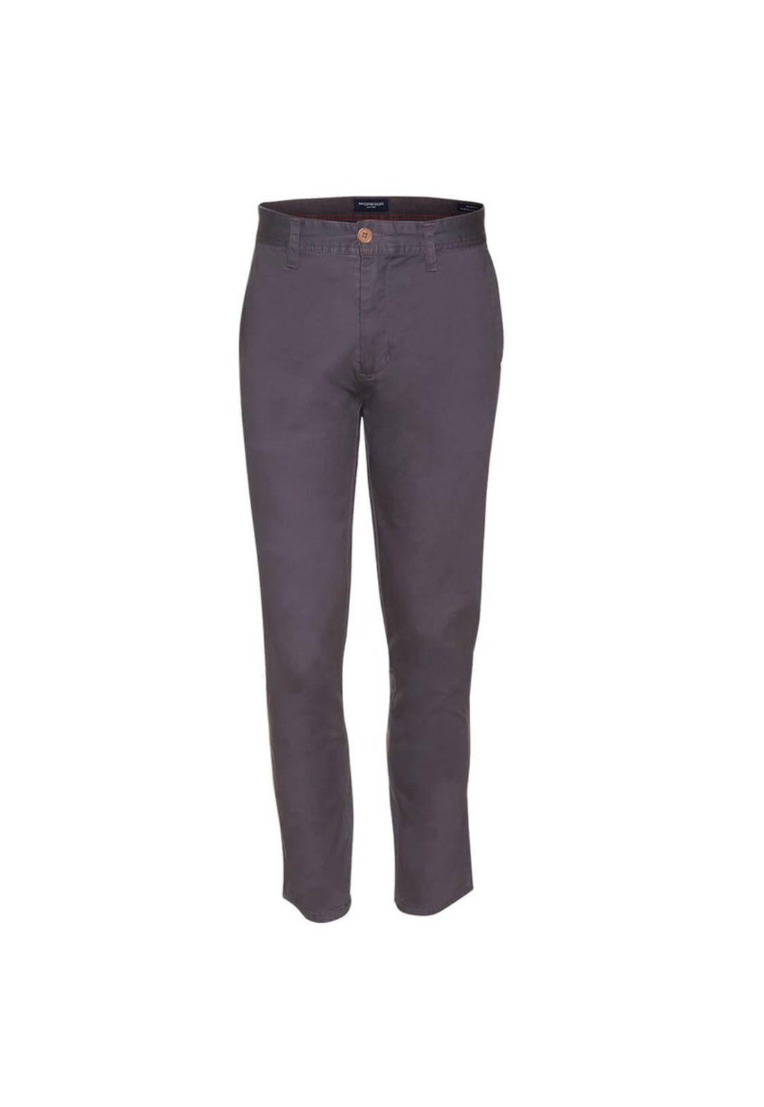 Pantalón Texturado Frente Plano Sport-0