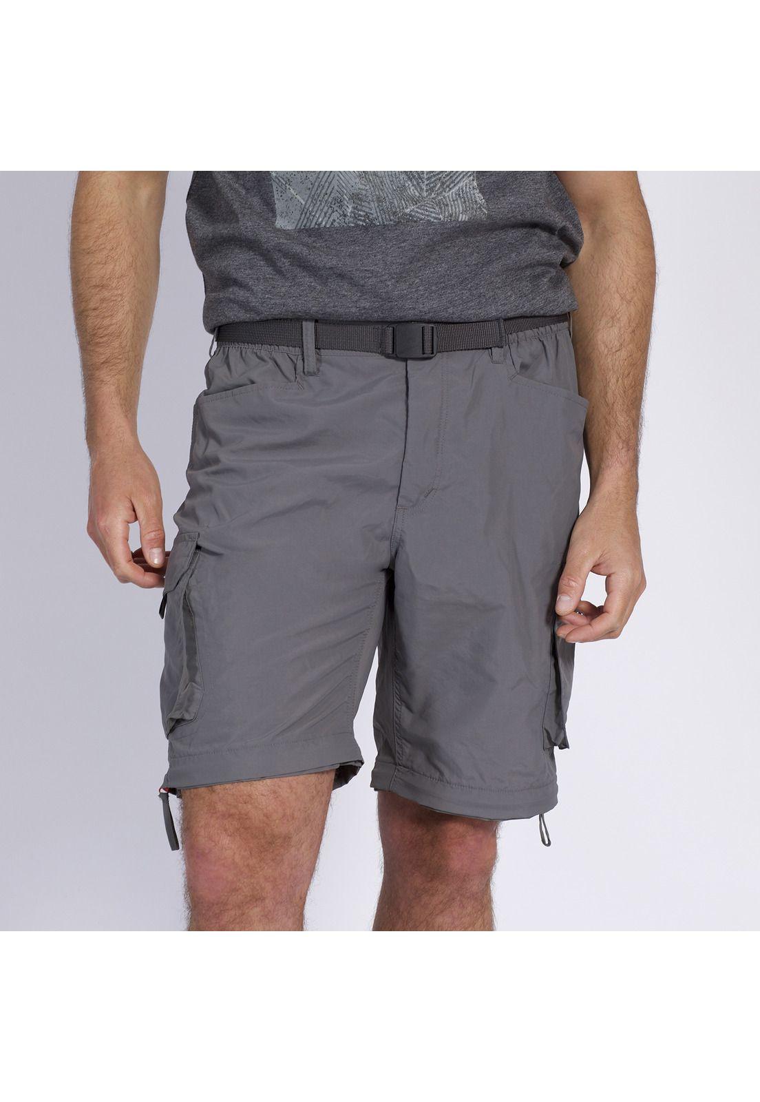 Pantalón Desmontable Hombre Gris oscuro-4