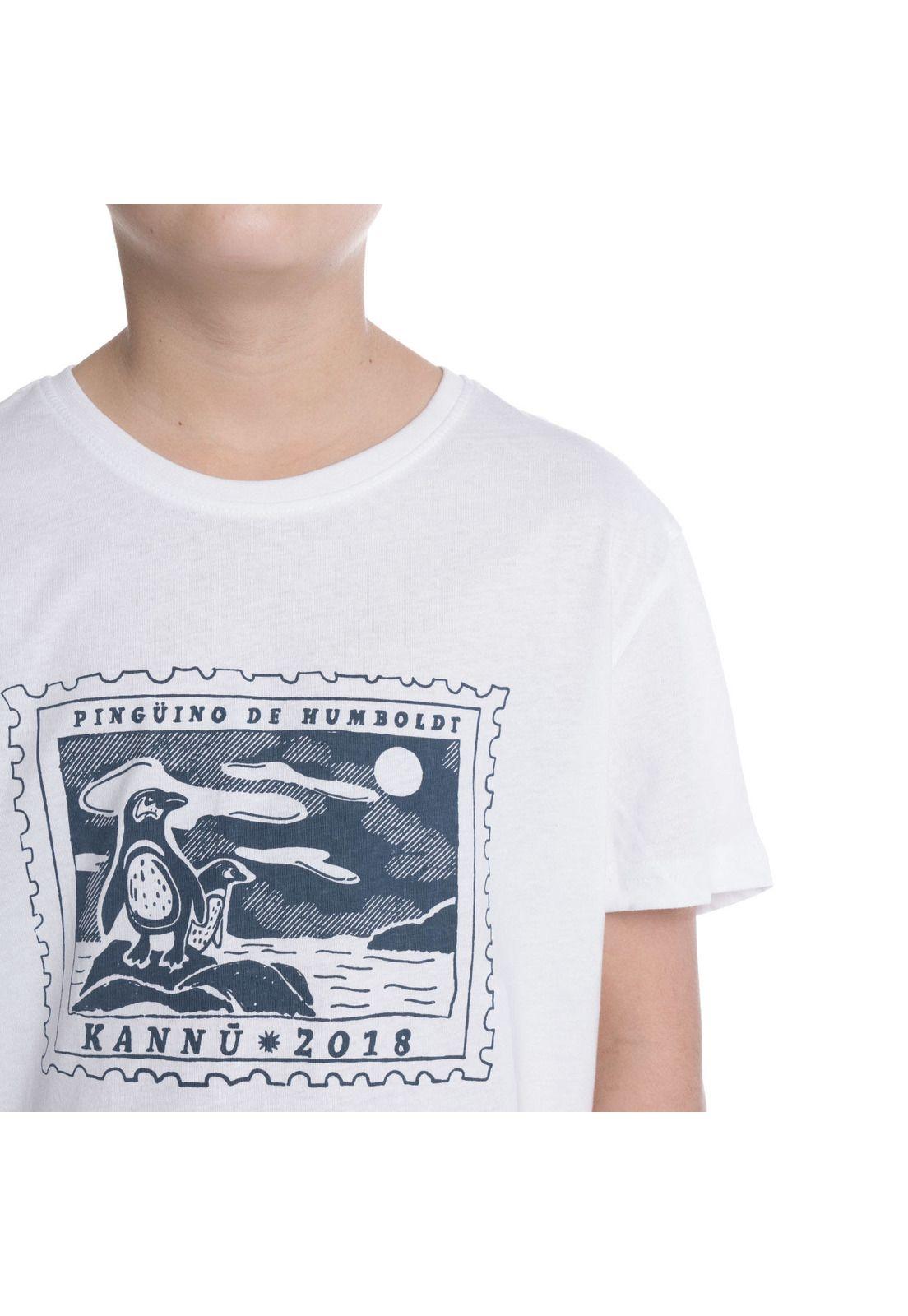 POLERA TEEN BOY MANGA CORTA LIFESTYLE ALGODÓN ORGÁNICO DISEÑO CHILE-2