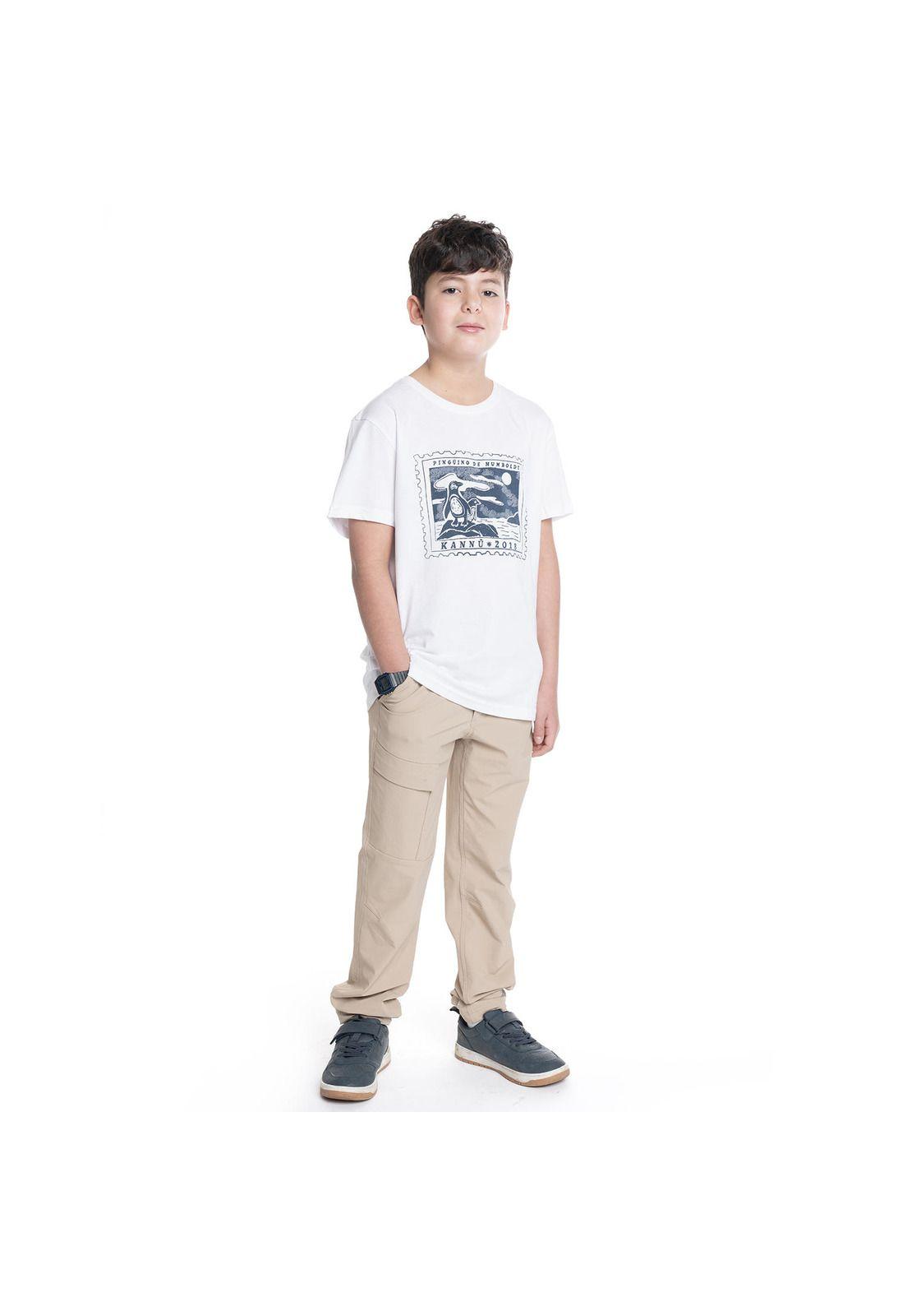 POLERA TEEN BOY MANGA CORTA LIFESTYLE ALGODÓN ORGÁNICO DISEÑO CHILE-3